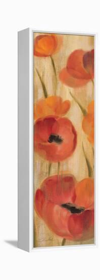 May Floral Panel II-Silvia Vassileva-Framed Stretched Canvas