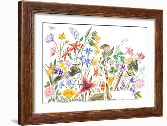 May Flowers - Jack & Jill-Frank Dobias-Framed Giclee Print