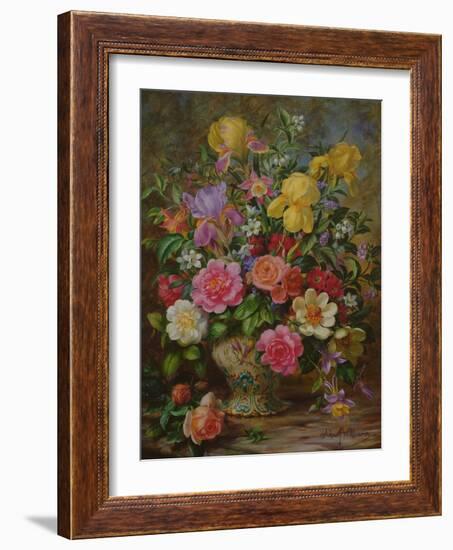 May Flowers, Symbols of Care and Love-Albert Williams-Framed Giclee Print