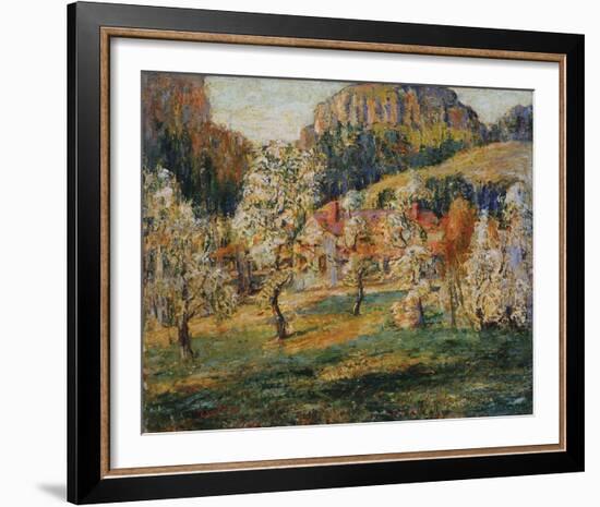 May in the Mountains-Ernest Lawson-Framed Giclee Print