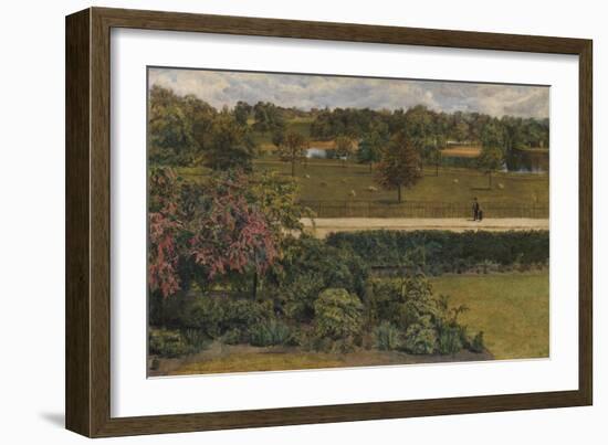 May, in the Regent's Park-Charles Allston Collins-Framed Giclee Print