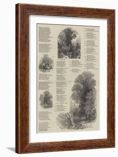 May Lyrics-Myles Birket Foster-Framed Giclee Print