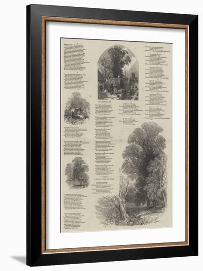 May Lyrics-Myles Birket Foster-Framed Giclee Print