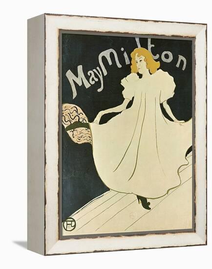 May Milton, 1895-Henri de Toulouse-Lautrec-Framed Premier Image Canvas