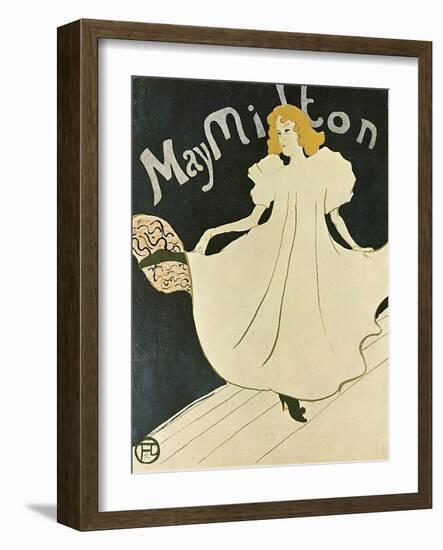 May Milton, 1895-Henri de Toulouse-Lautrec-Framed Giclee Print