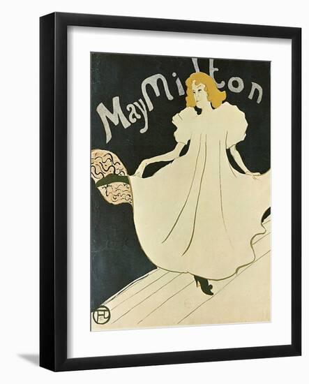 May Milton, 1895-Henri de Toulouse-Lautrec-Framed Giclee Print