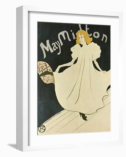 May Milton, 1895-Henri de Toulouse-Lautrec-Framed Giclee Print