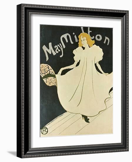 May Milton, 1895-Henri de Toulouse-Lautrec-Framed Giclee Print