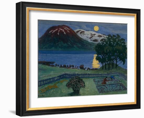 May Moon, 1908-Nikolai Astrup-Framed Giclee Print