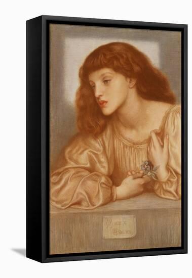 May Morris, 1872-Dante Gabriel Rossetti-Framed Premier Image Canvas