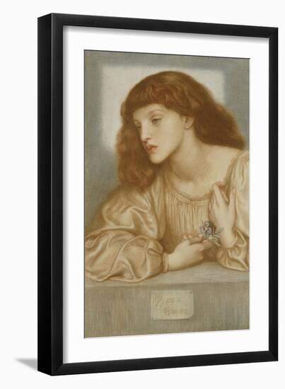 May Morris, 1872-Dante Gabriel Rossetti-Framed Giclee Print