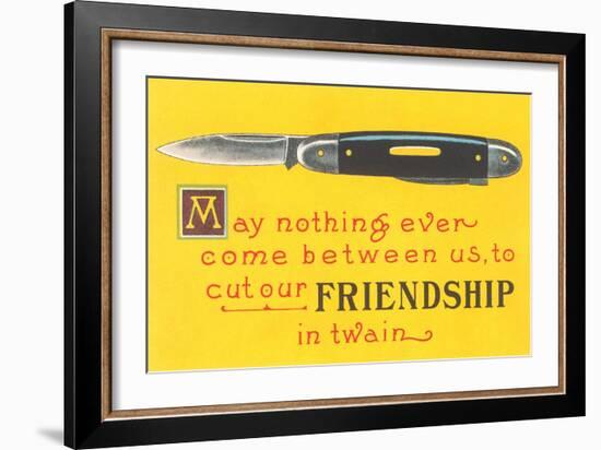 May Nothing Come Between Us-null-Framed Art Print