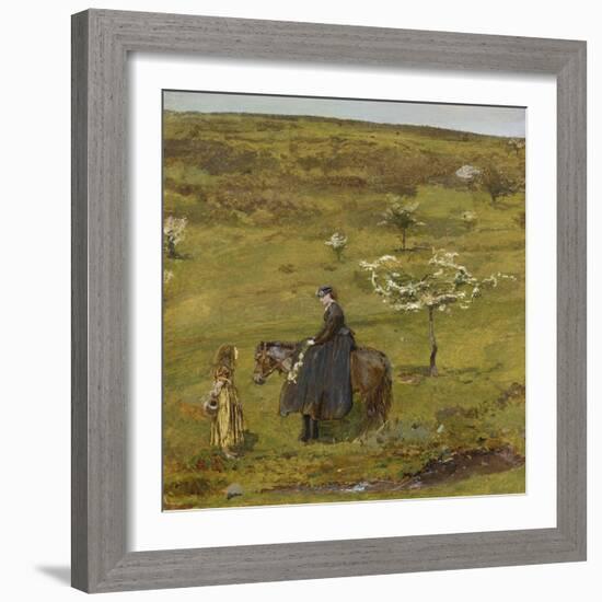 May on the Hill-John William North-Framed Giclee Print