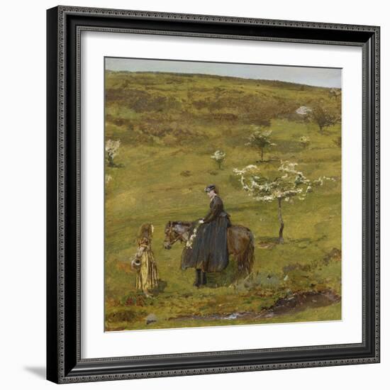 May on the Hill-John William North-Framed Giclee Print