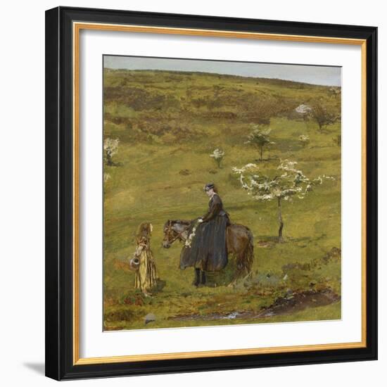 May on the Hill-John William North-Framed Giclee Print