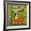 May Orange Label - Redlands, CA-Lantern Press-Framed Art Print