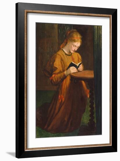 May Prinsep (Prayer) 1867 (Oil on Canvas)-George Frederic Watts-Framed Giclee Print