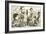 May the Best Man Win! Uncle Sam Reviewing the Army of Candidates, 1864-Thomas Nast-Framed Giclee Print