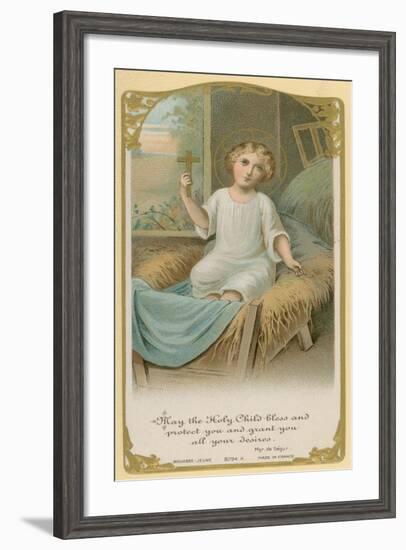 May the Holy Child Bless and Protect You and Grant You All Your Desires-null-Framed Giclee Print