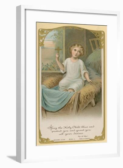 May the Holy Child Bless and Protect You and Grant You All Your Desires-null-Framed Giclee Print