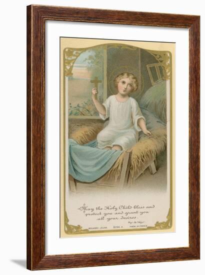 May the Holy Child Bless and Protect You and Grant You All Your Desires-null-Framed Giclee Print