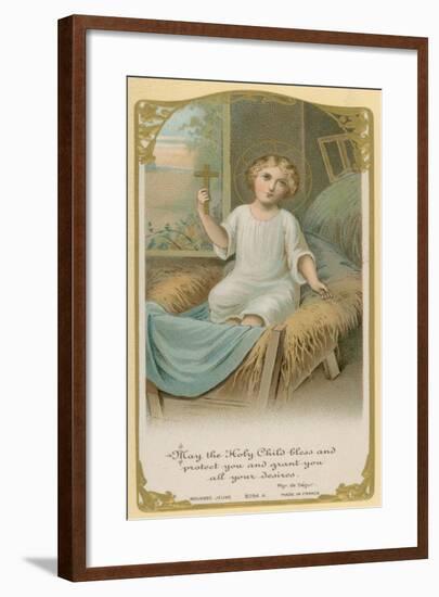 May the Holy Child Bless and Protect You and Grant You All Your Desires-null-Framed Giclee Print
