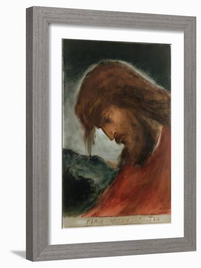 "May Your Will Be Done"-Simeon Solomon-Framed Giclee Print