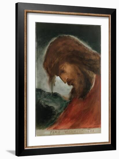 "May Your Will Be Done"-Simeon Solomon-Framed Giclee Print