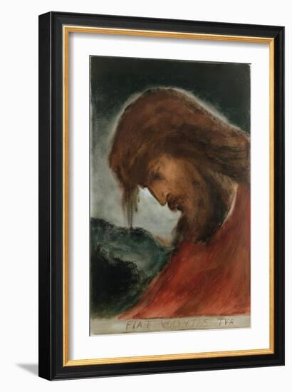 "May Your Will Be Done"-Simeon Solomon-Framed Giclee Print