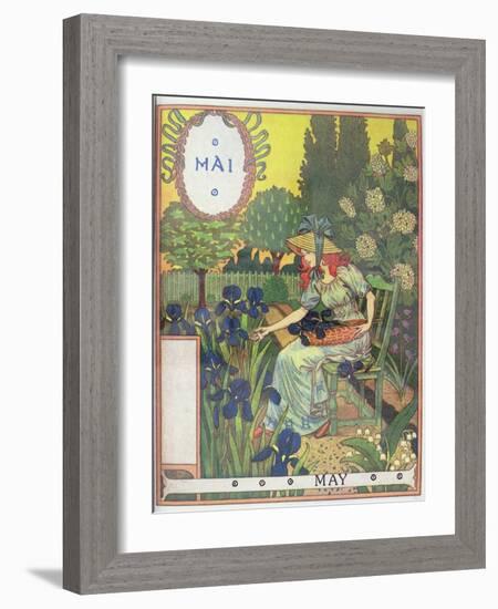 May-Eugene Grasset-Framed Giclee Print