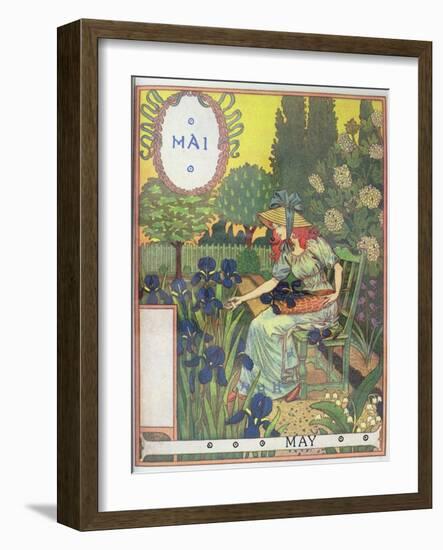 May-Eugene Grasset-Framed Giclee Print