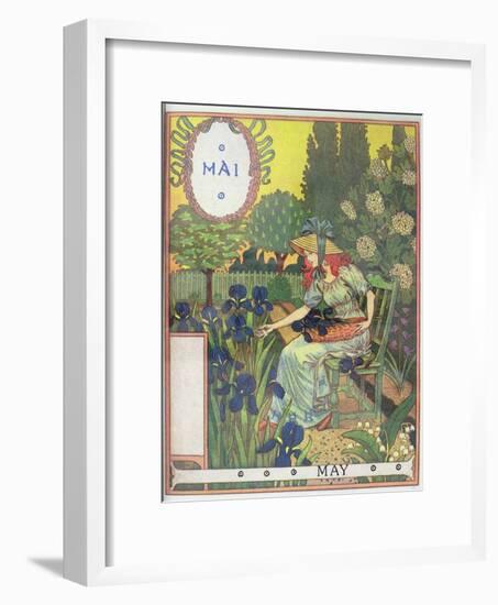 May-Eugene Grasset-Framed Giclee Print