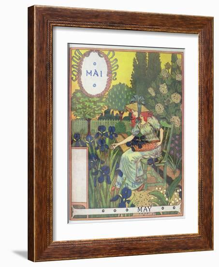 May-Eugene Grasset-Framed Giclee Print