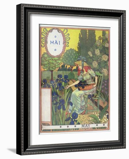 May-Eugene Grasset-Framed Giclee Print