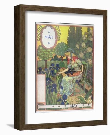 May-Eugene Grasset-Framed Giclee Print