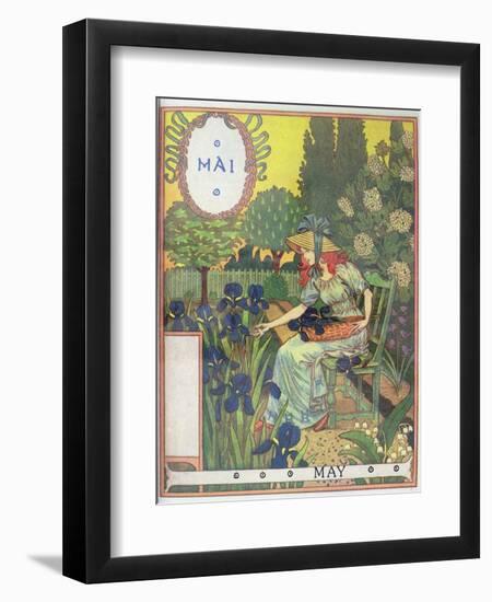 May-Eugene Grasset-Framed Giclee Print