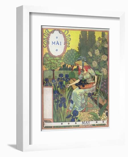 May-Eugene Grasset-Framed Giclee Print