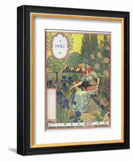 May-Eugene Grasset-Framed Giclee Print