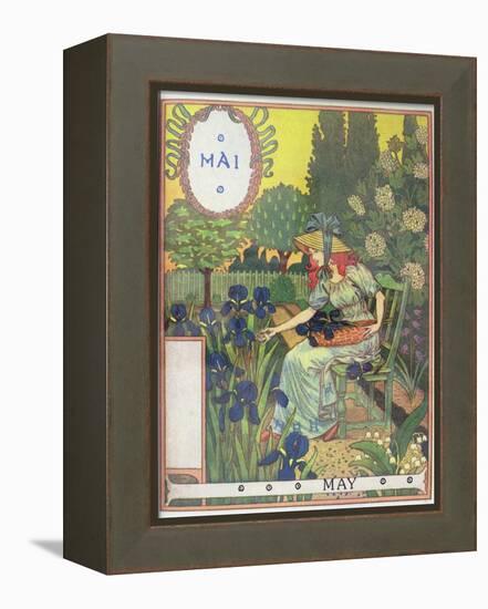 May-Eugene Grasset-Framed Premier Image Canvas