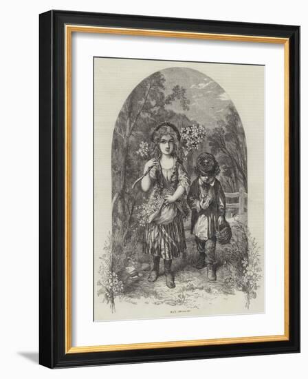 May-William Stephen Coleman-Framed Giclee Print