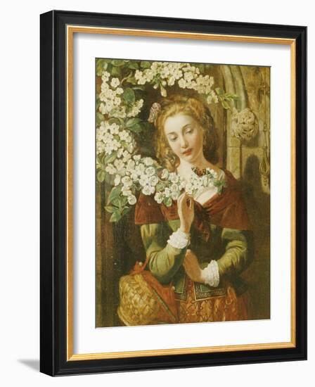 May-Daniel Maclise-Framed Giclee Print