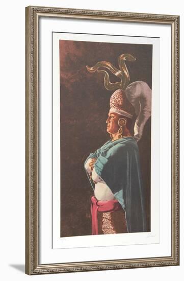 Maya Dance-Vic Herman-Framed Limited Edition