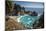 Maya Falls and Ocean, Julia Pfeiffer Burns SP, Big Sur, California-Sheila Haddad-Mounted Photographic Print