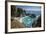 Maya Falls and Ocean, Julia Pfeiffer Burns SP, Big Sur, California-Sheila Haddad-Framed Photographic Print