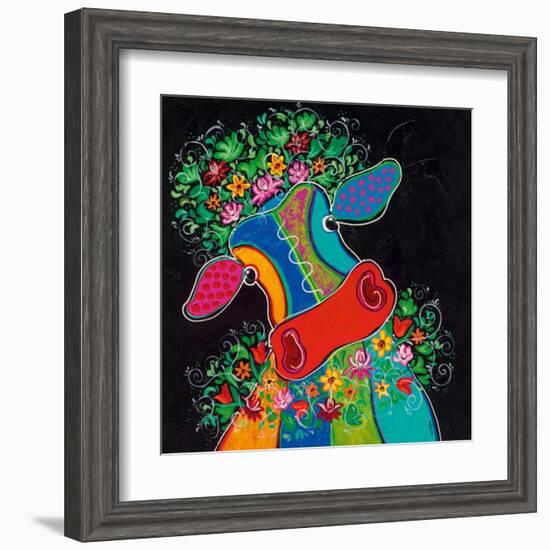 Maya In Total Bliss I-Y^ Hope-Framed Art Print