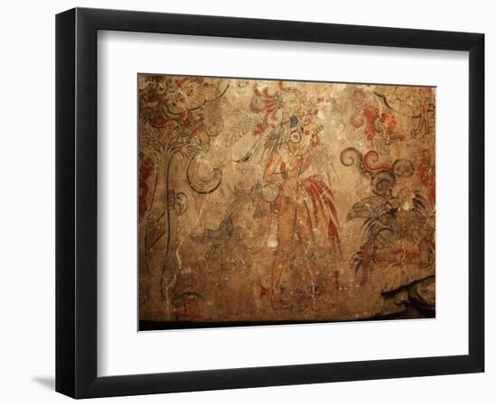 Maya Murals, Maya, San Bartolo, Guatemala-Kenneth Garrett-Framed Photographic Print