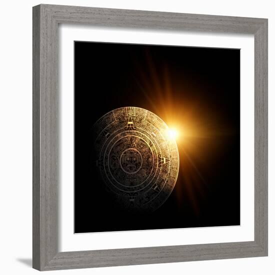 Maya Prophecy-frenta-Framed Art Print