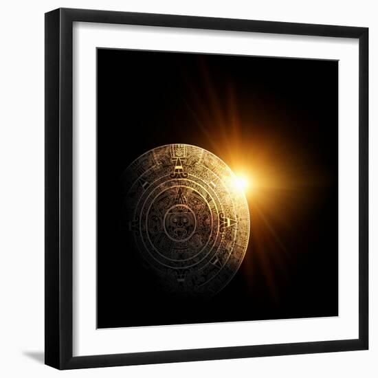 Maya Prophecy-frenta-Framed Art Print