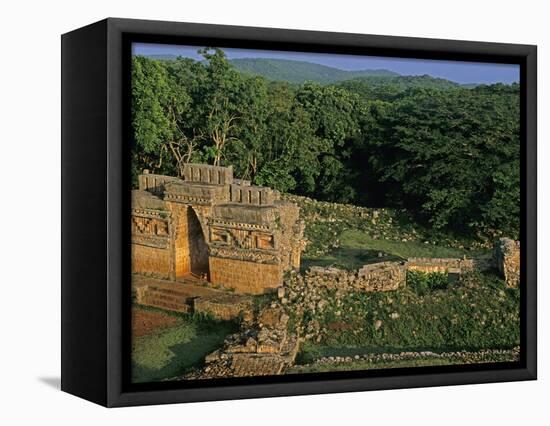 Maya, Uxmal, Mexico-Kenneth Garrett-Framed Premier Image Canvas