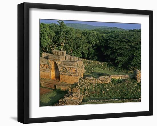 Maya, Uxmal, Mexico-Kenneth Garrett-Framed Photographic Print